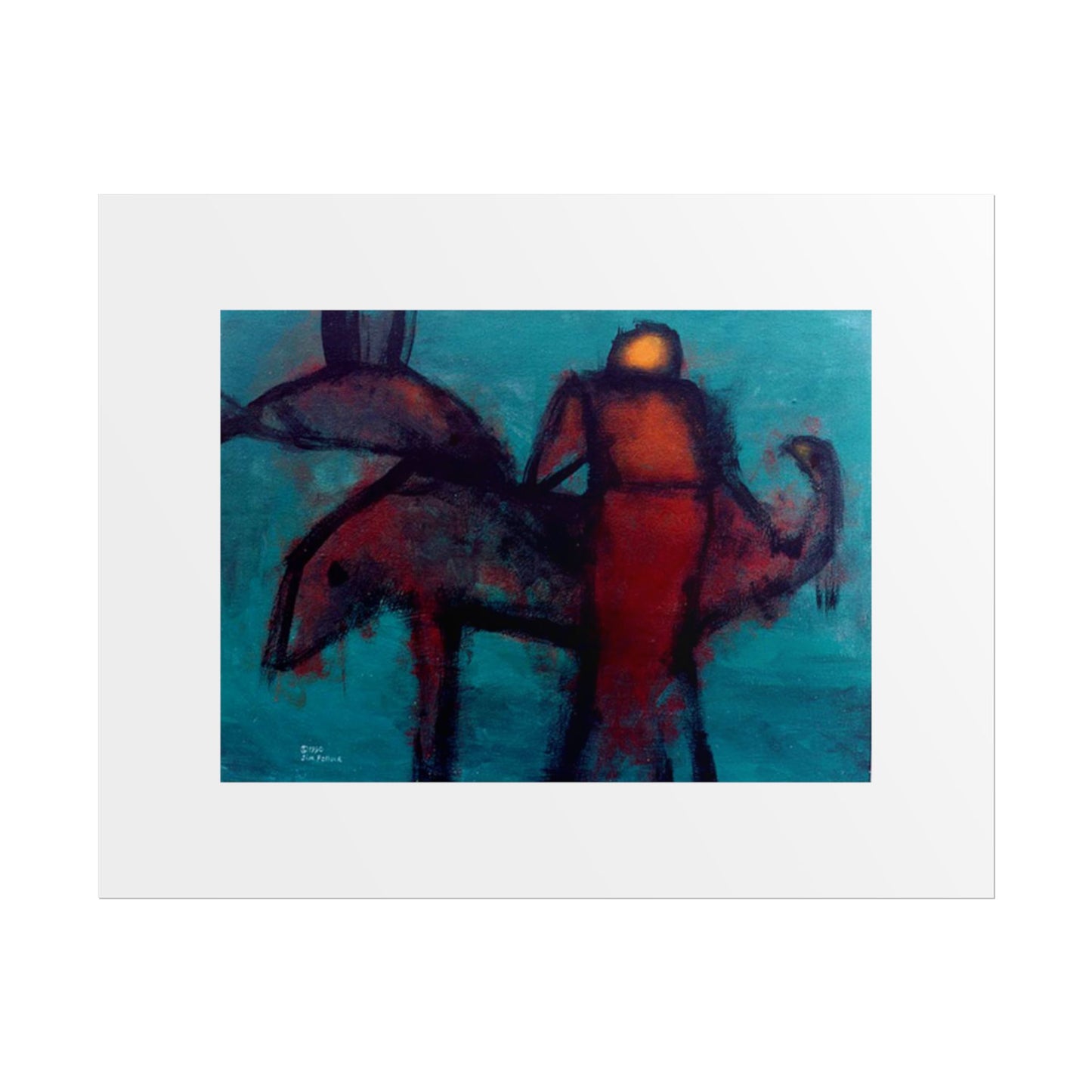 Dominion (Acrylic) by James Pollock Wall Art Print