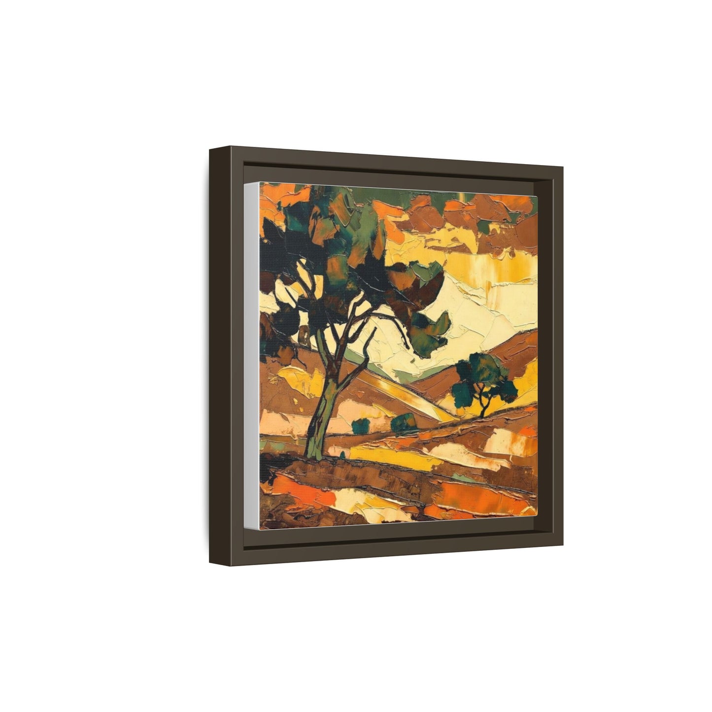 Framed Matte Canvas Landscape Art Print