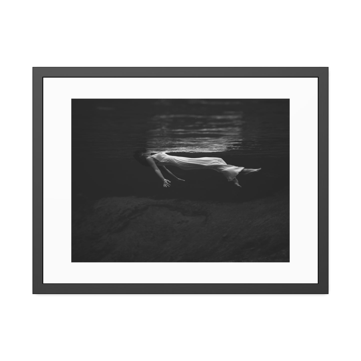 Weeki Wachee spring by Toni Frissell Framed Poster