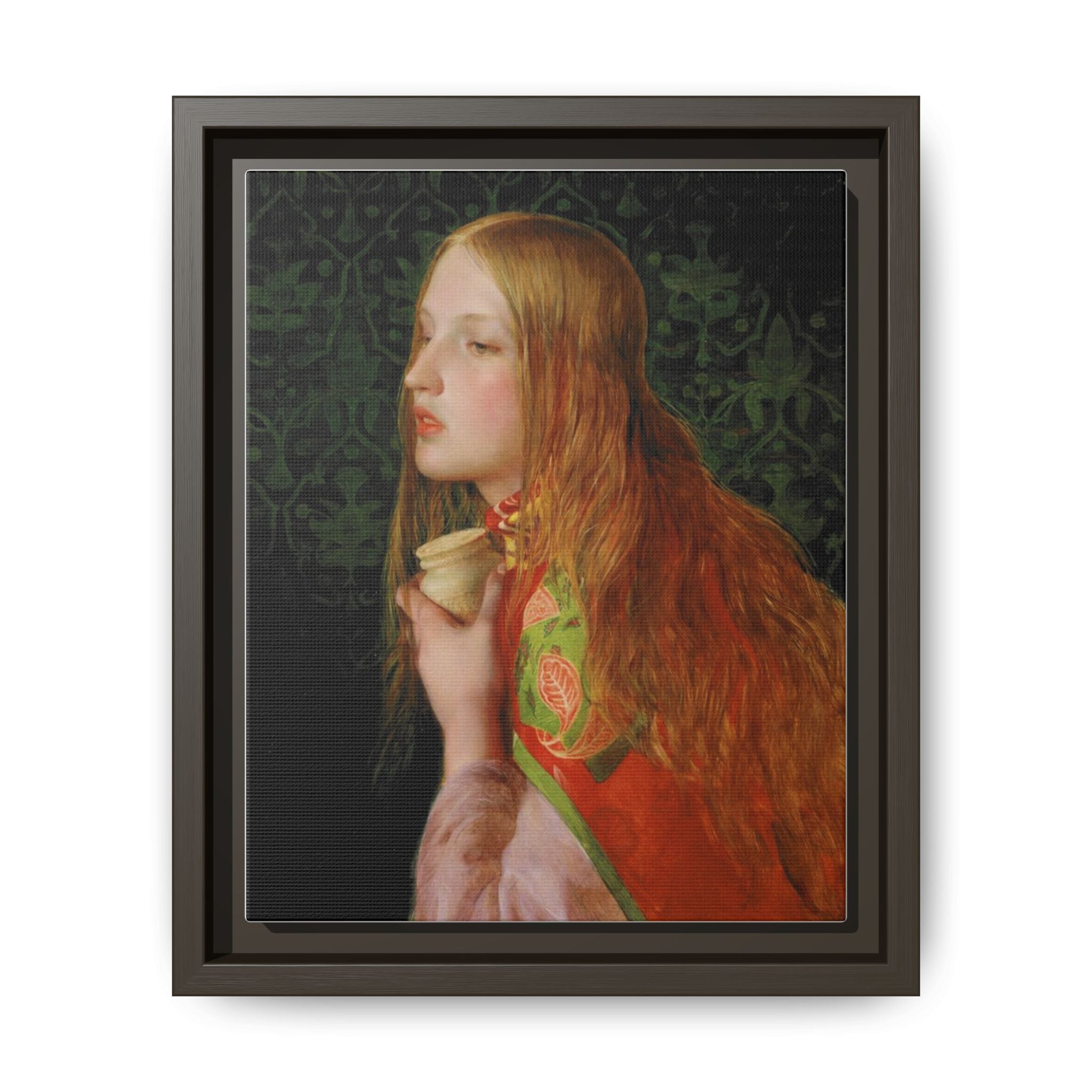 Mariya Magdalena by Frederick Sandys Framed Matte Canvas Wall Art Print