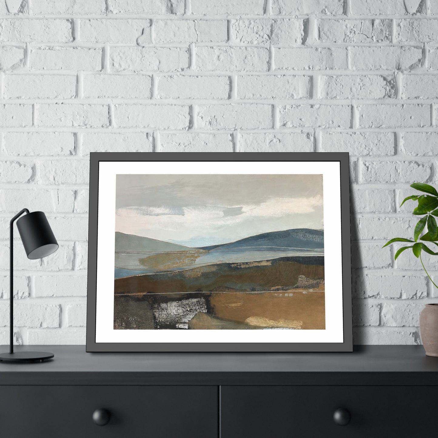 Landscape print Framed Paper Posters