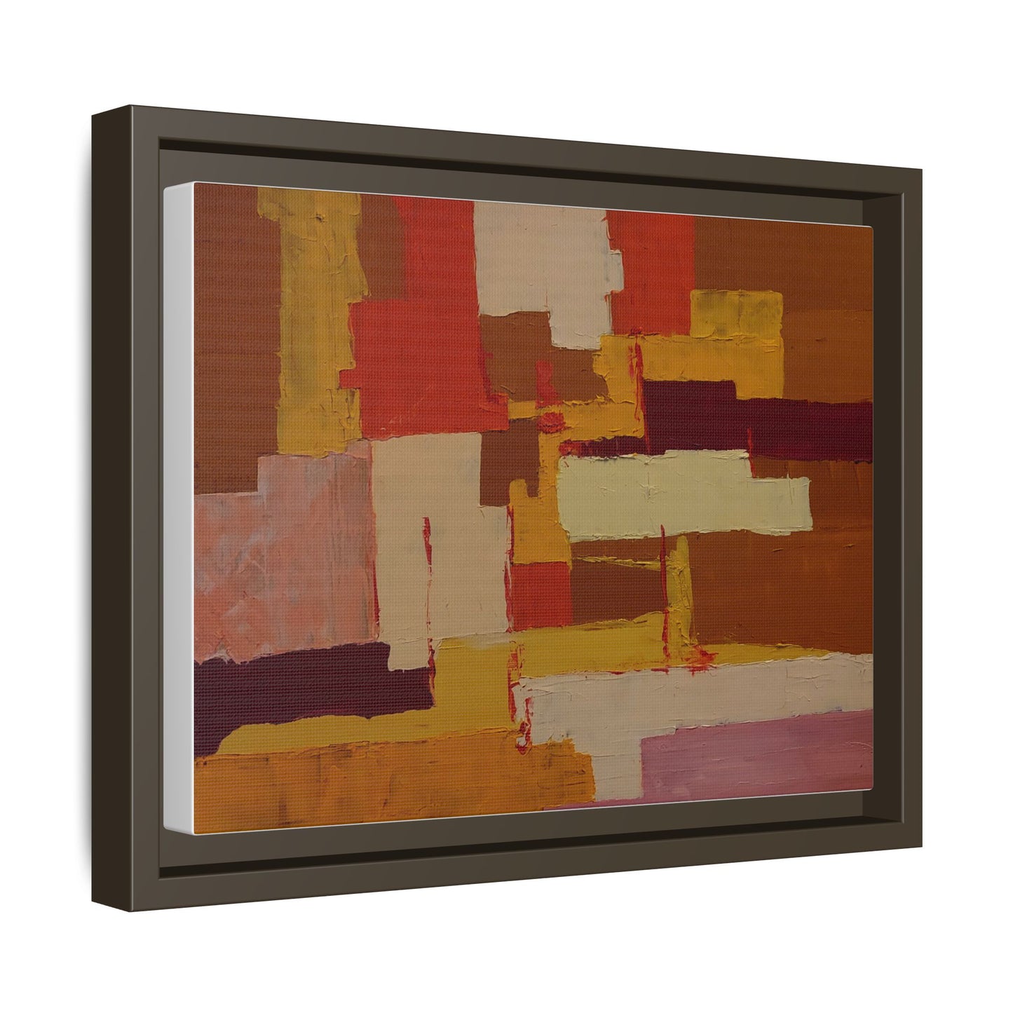 Tableau Confusion by Nicolae Calancea Framed Canvas Wall Art Print