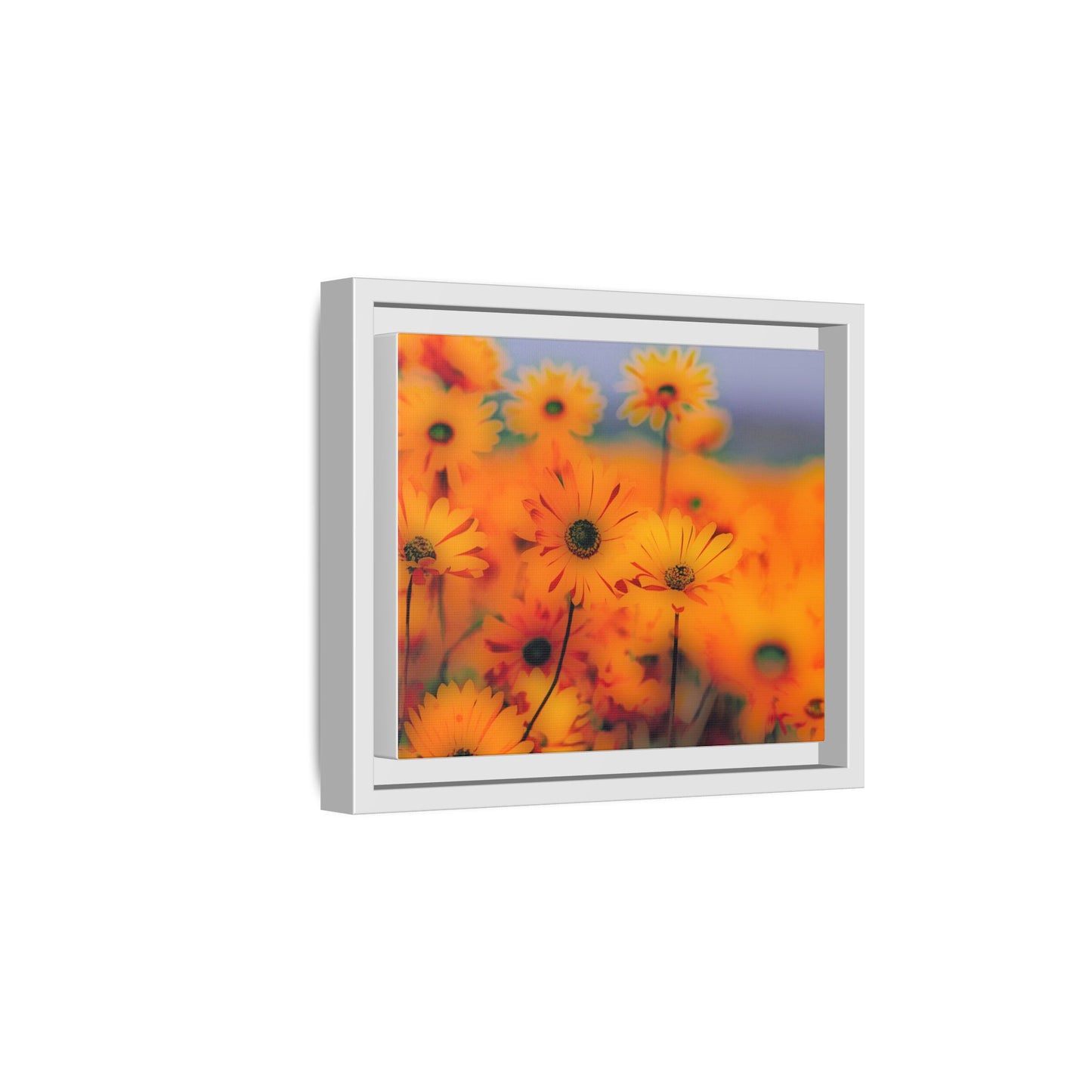 Bee Garden by Norman Barrett Framed Matte Canvas Wall Art Print
