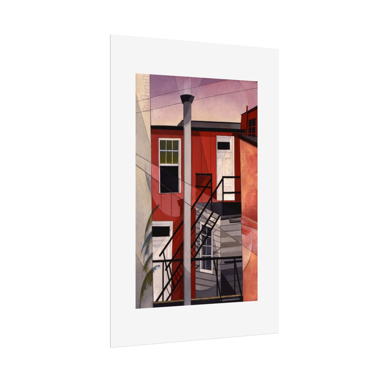 Modern Conveniences by Charles Demuth Wall Art Print