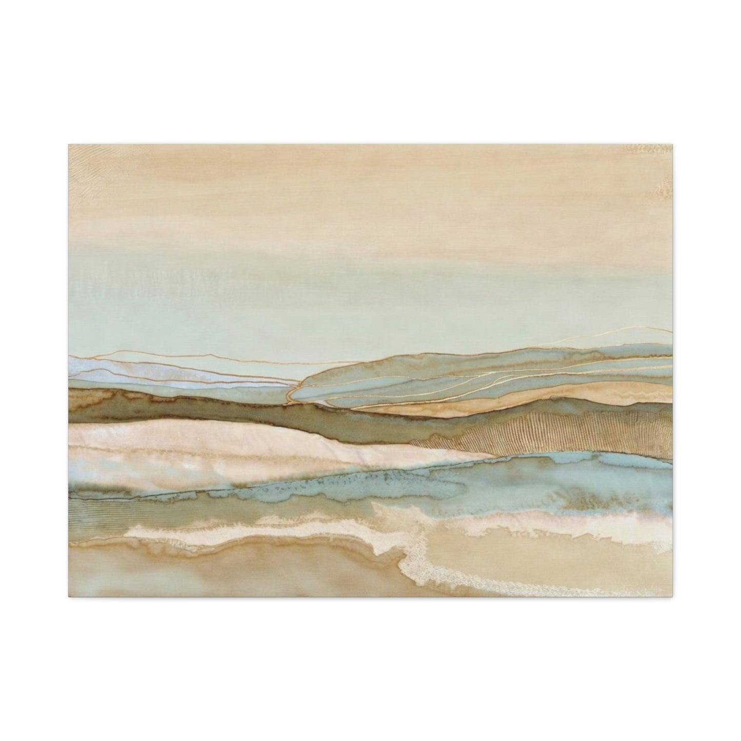 Coastal Abstract Canvas