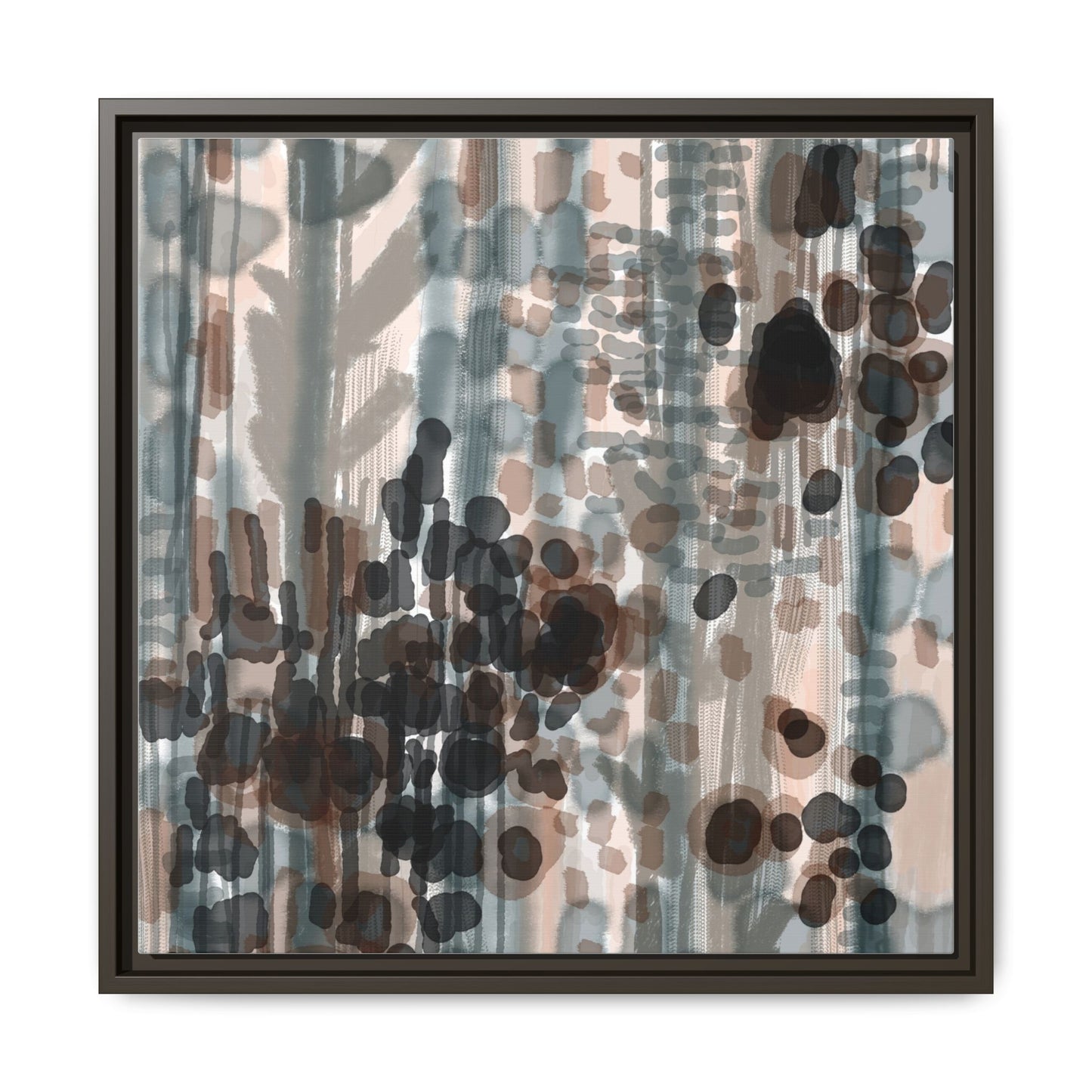 Vleken by an unknown artist Framed Canvas Art