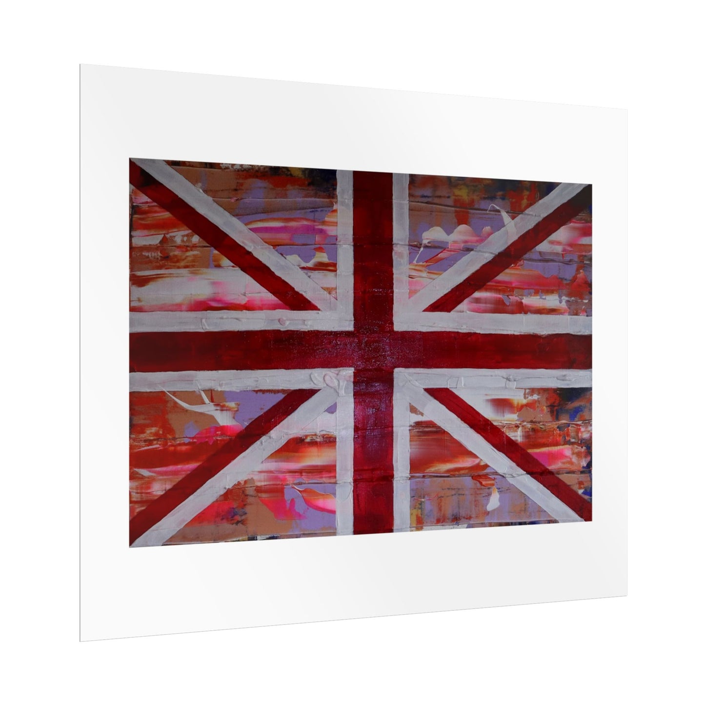 Union Jack is back! by Norman Barrett Wall Art Print