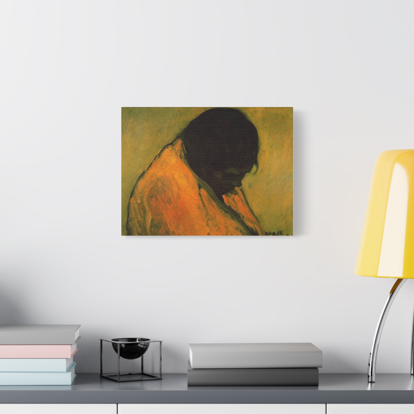 Amparo by Isidre Nonell Matte Stretched Canvas Wall Art Print