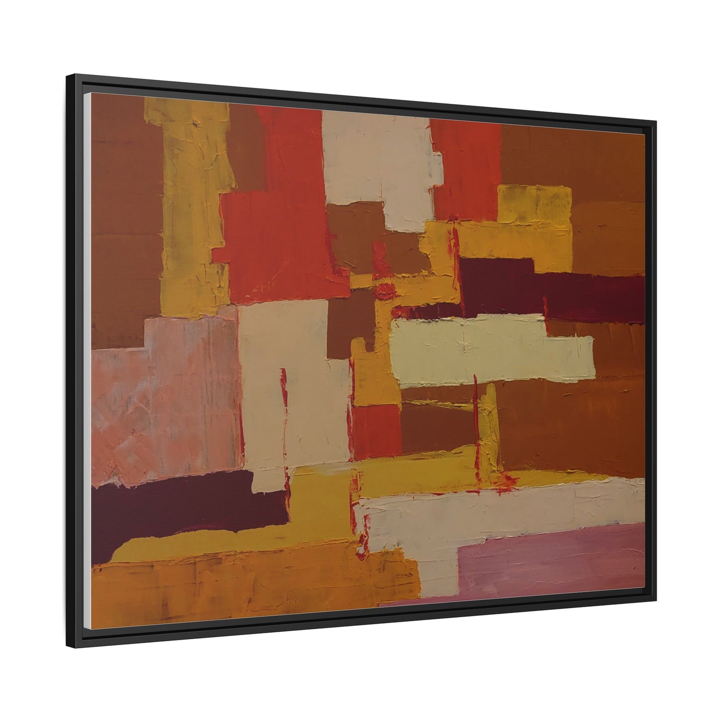 Tableau Confusion by Nicolae Calancea Framed Canvas Wall Art Print