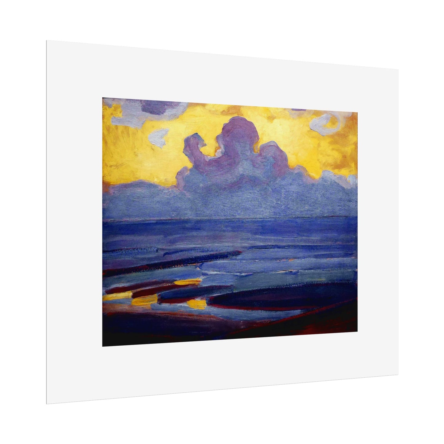 By The Sea by Piet Mondrian Wall Art Print