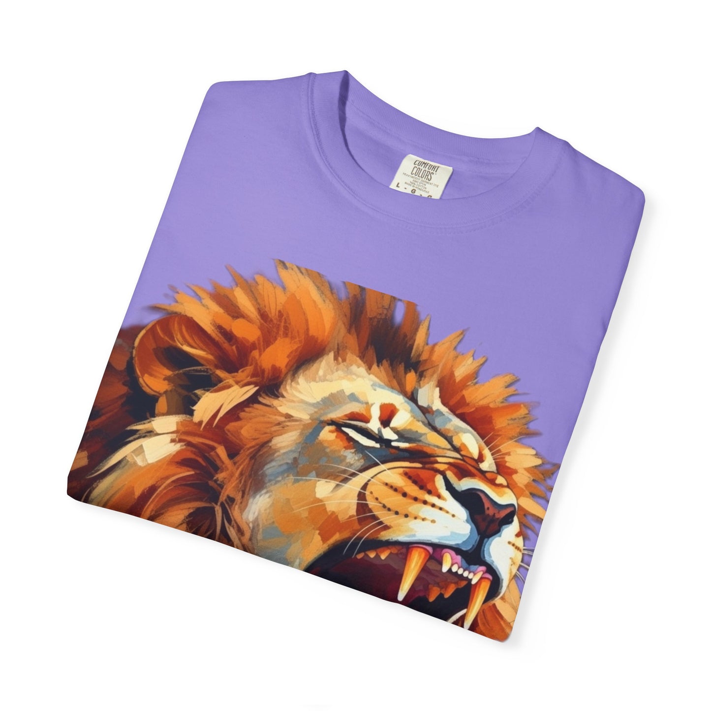 Roaring Lion T-Shirt Bold Wildlife Graphic Tee