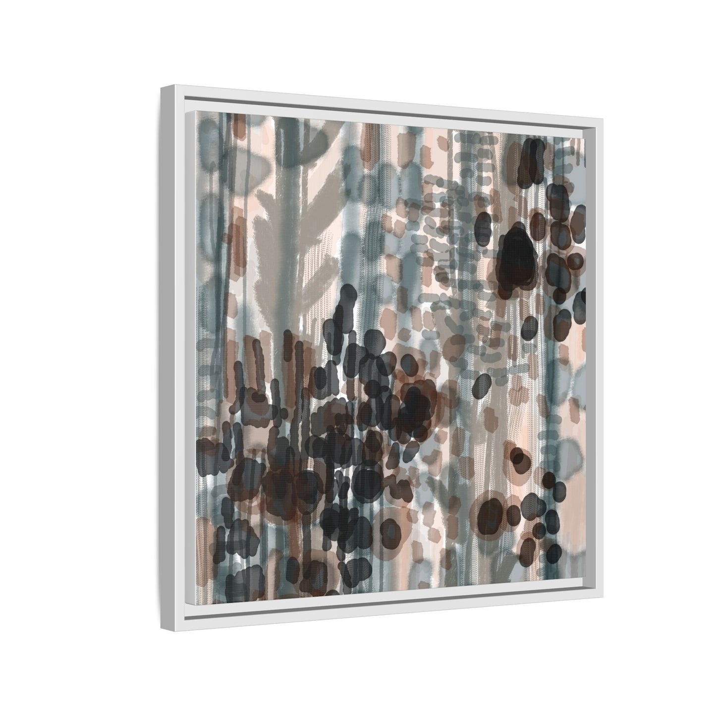 Vleken by an unknown artist Framed Canvas Art