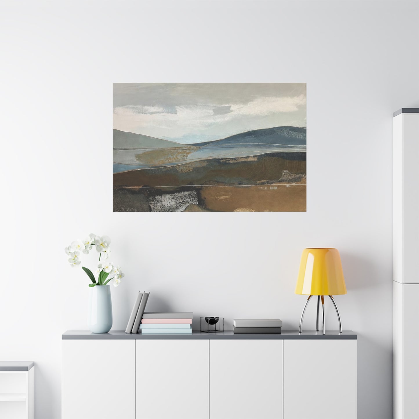 Landscape print Matte Canvas, Stretched, 1.25"