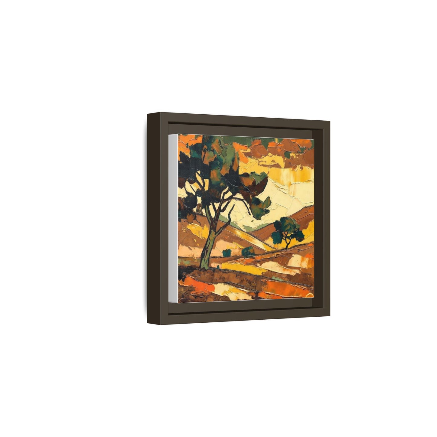 Framed Matte Canvas Landscape Art Print