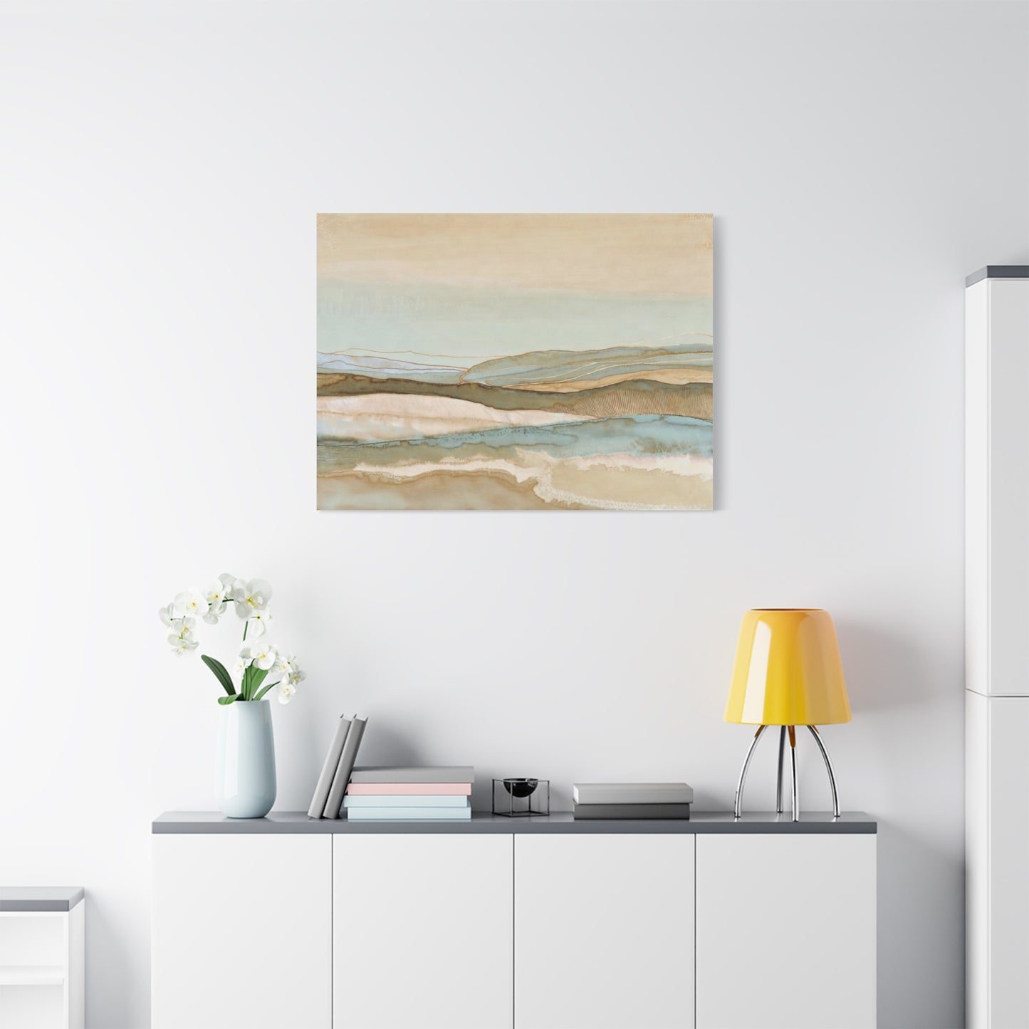 Coastal Abstract Canvas