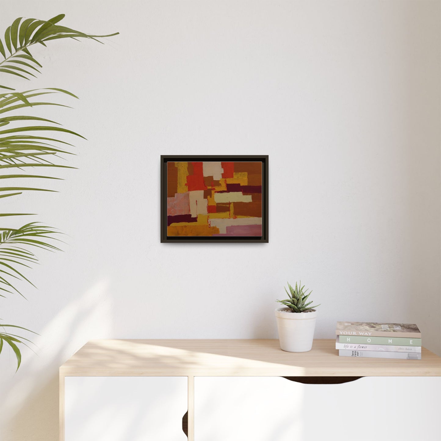 Tableau Confusion by Nicolae Calancea Framed Canvas Wall Art Print