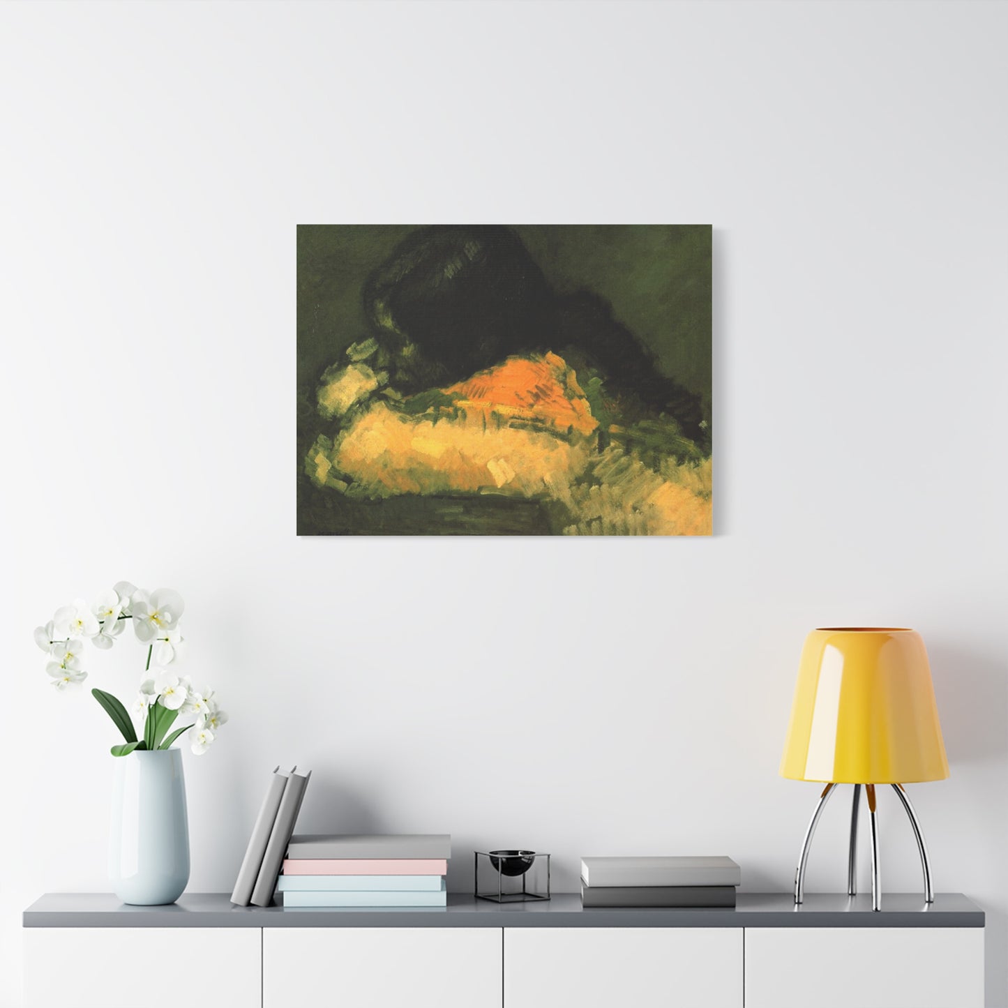 La Chata by Isidre Nonell Matte Canvas Wall Art Print