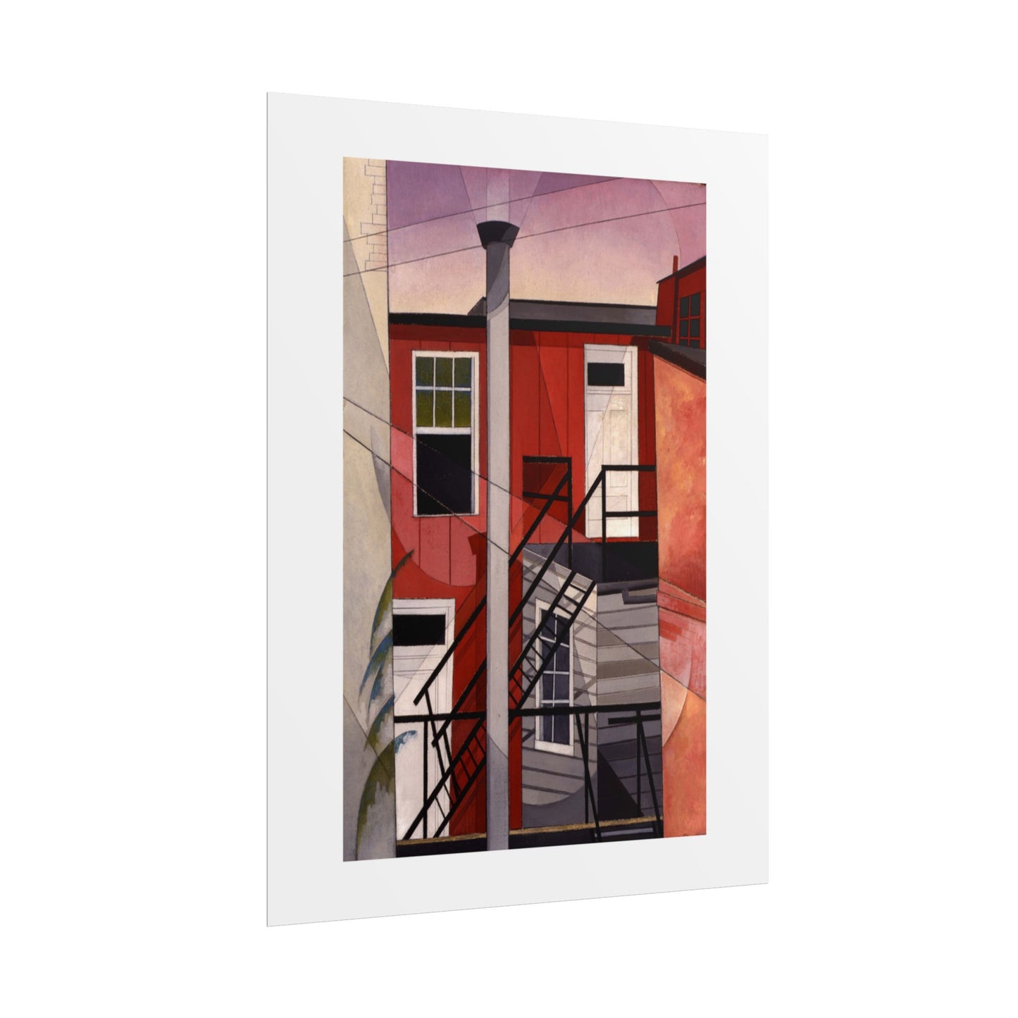 Modern Conveniences by Charles Demuth Wall Art Print