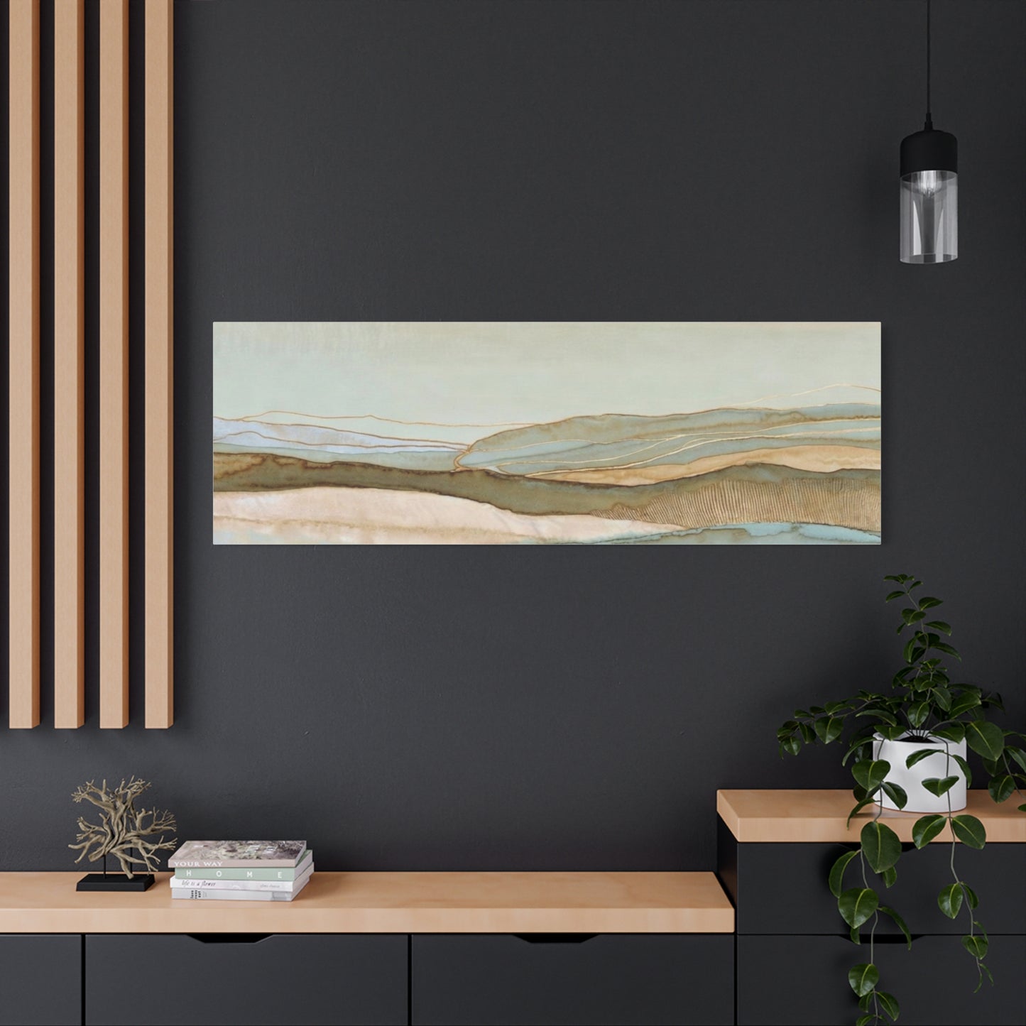 Coastal Abstract Canvas