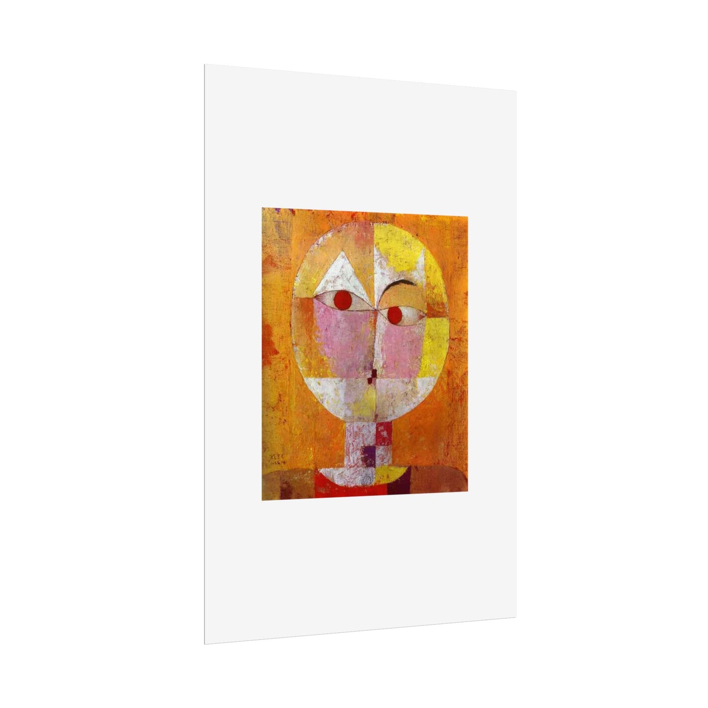 Senecio II by Paul Klee Wall Art Print
