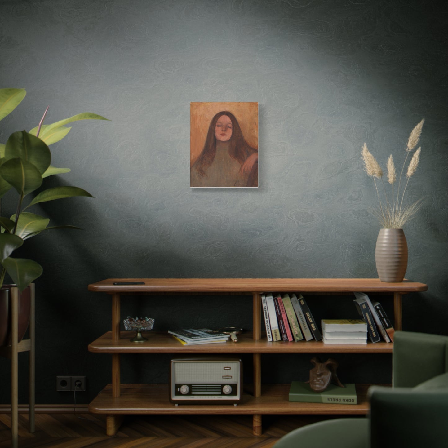 Thyra Elisabeth by Ellen Thesleff Matte Canvas Wall Art Print