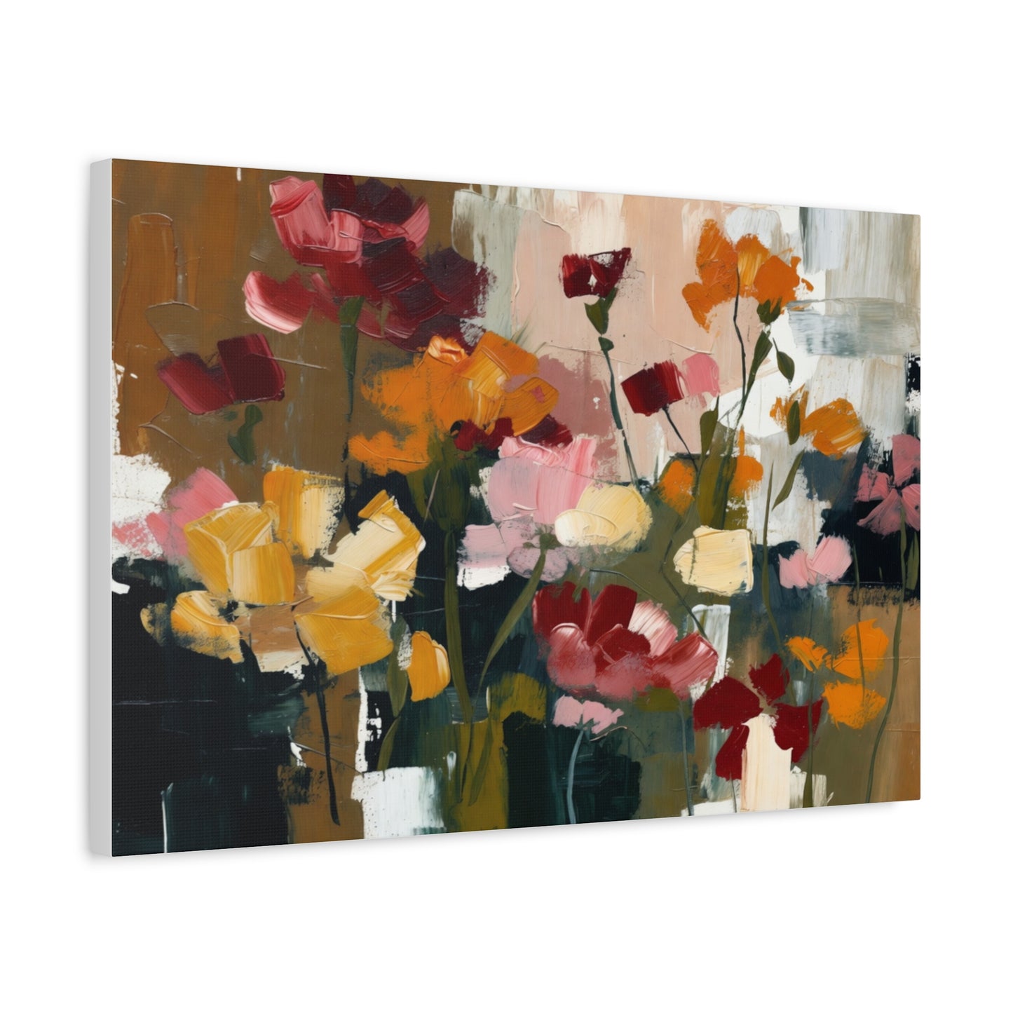 Flowers Matte Canvas, Stretched, 1.25"