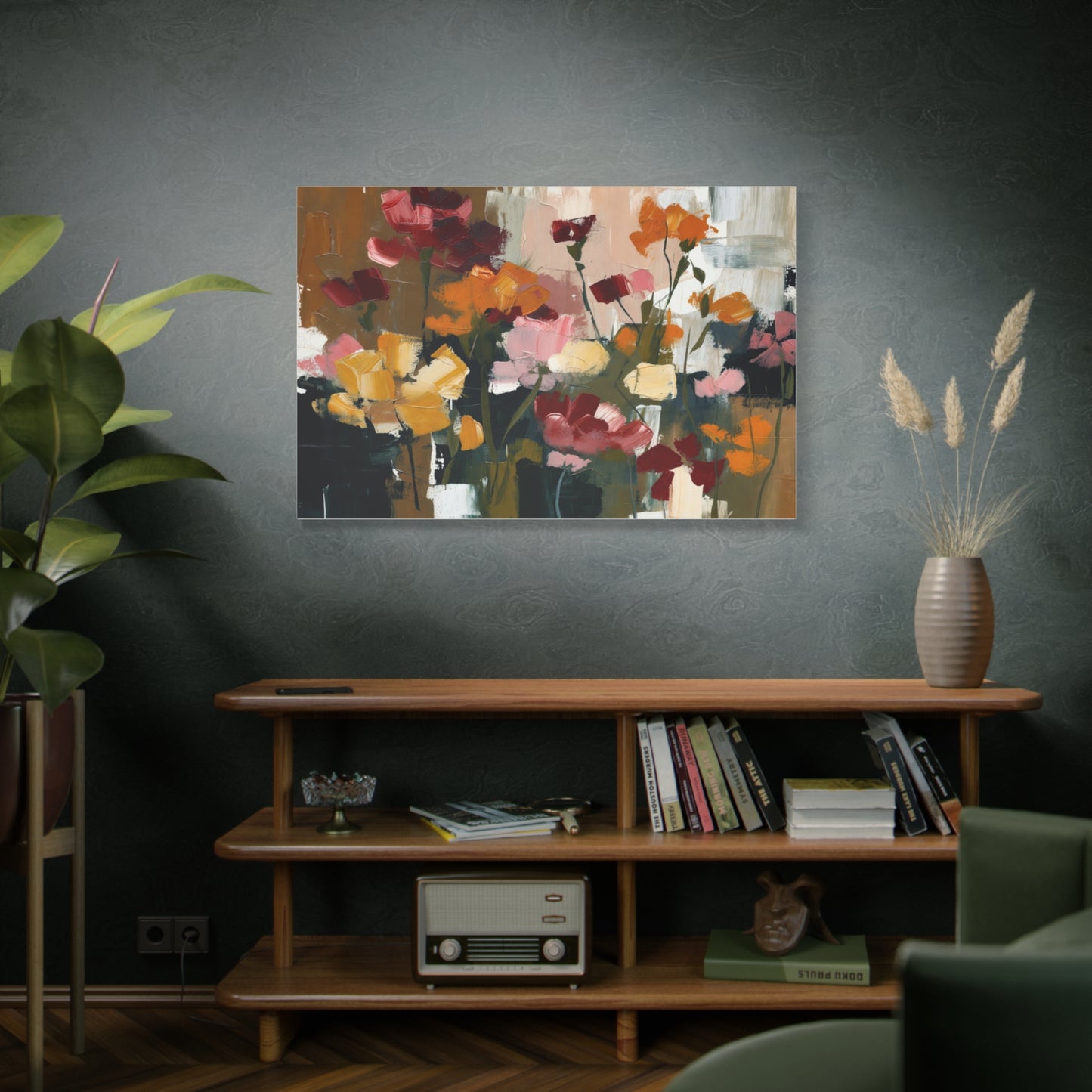 Flowers Matte Canvas, Stretched, 1.25"