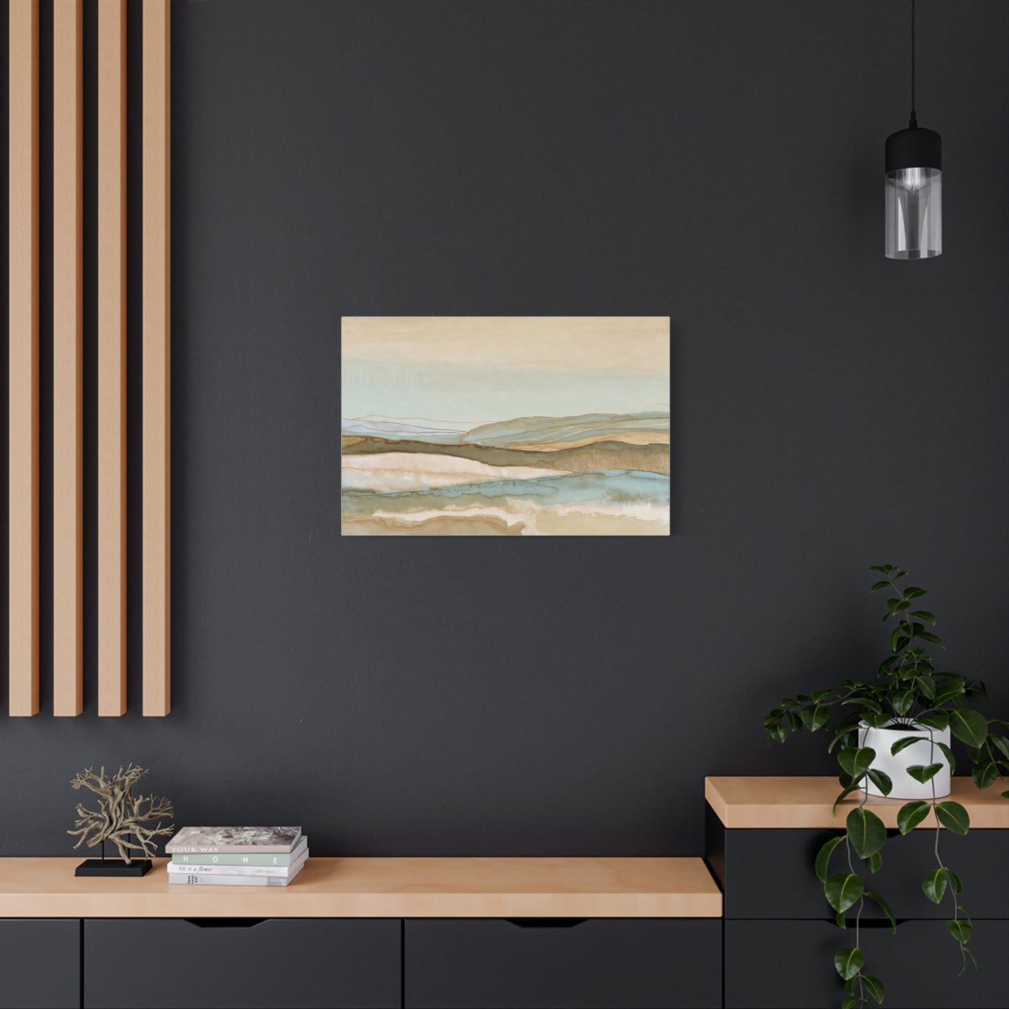 Coastal Abstract Canvas