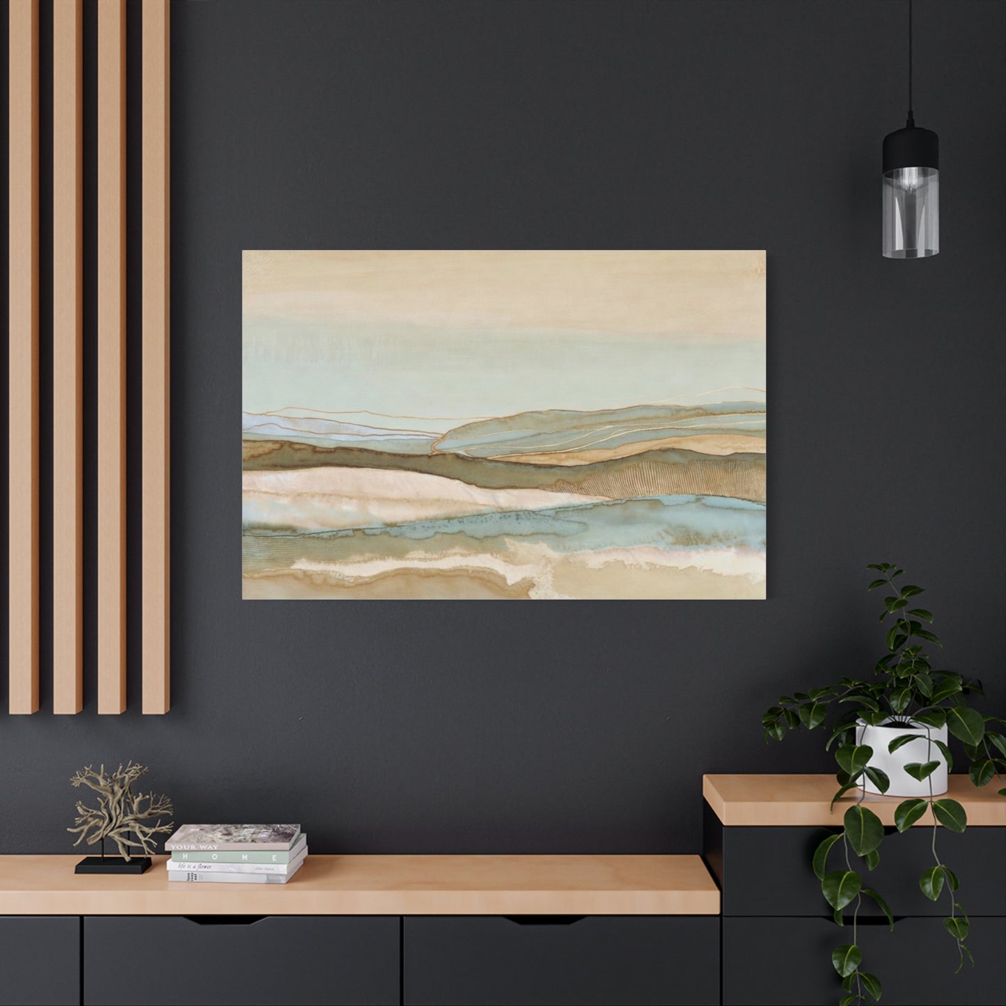 Coastal Abstract Canvas