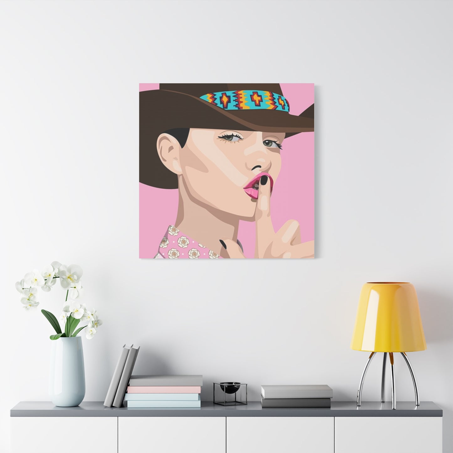 Vivid 63 by Orit Fuchs Canvas Wall Art Matte Stretched