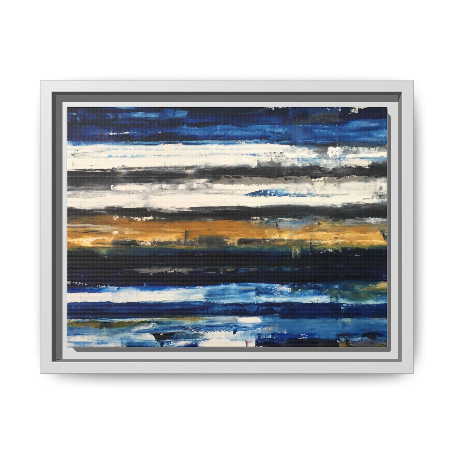 Tiny Buddha by Todd Williamson Framed Matte Canvas Abstract  Wall Art