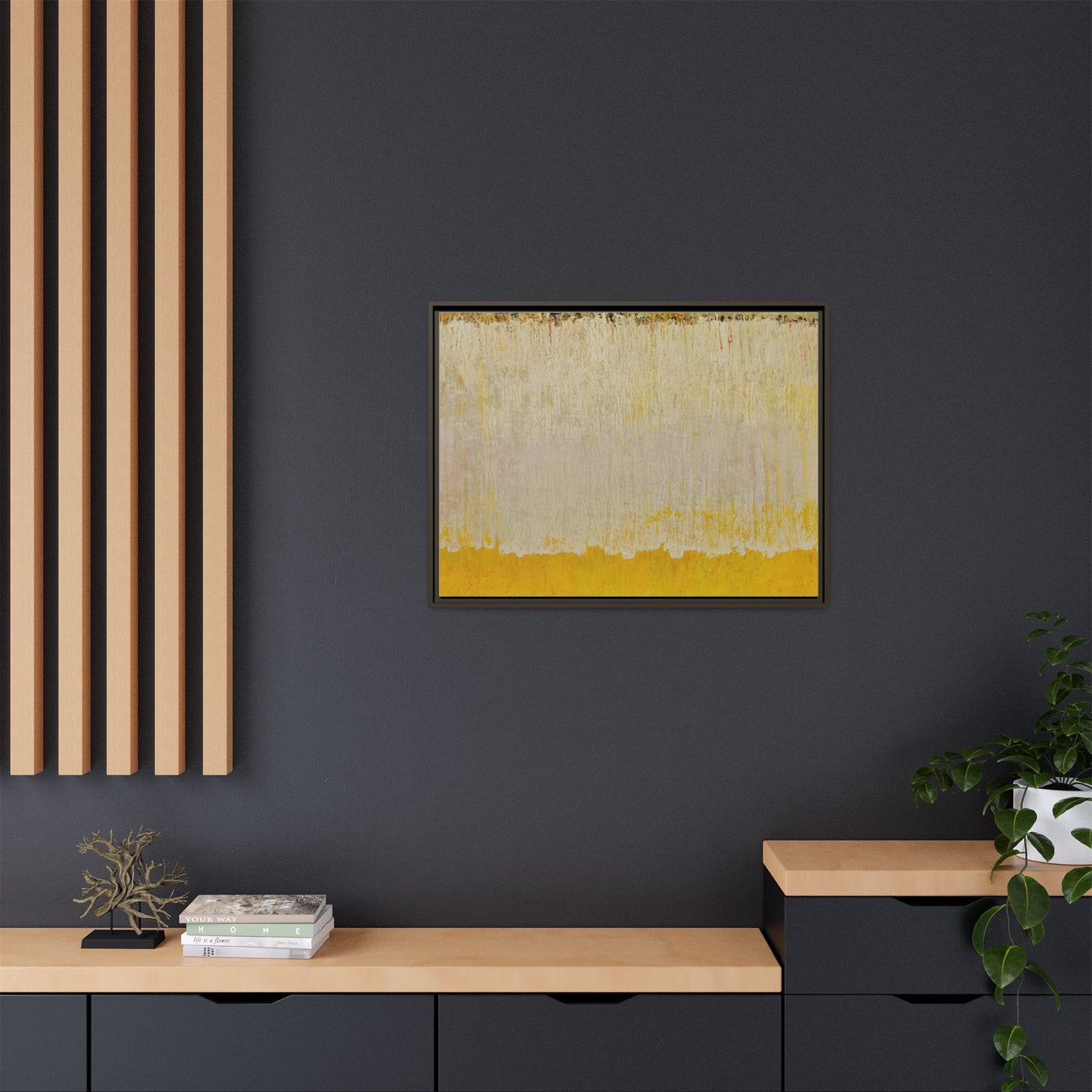 Follow by Christopher Le Brun Matte Framed Canvas Wall Art Print