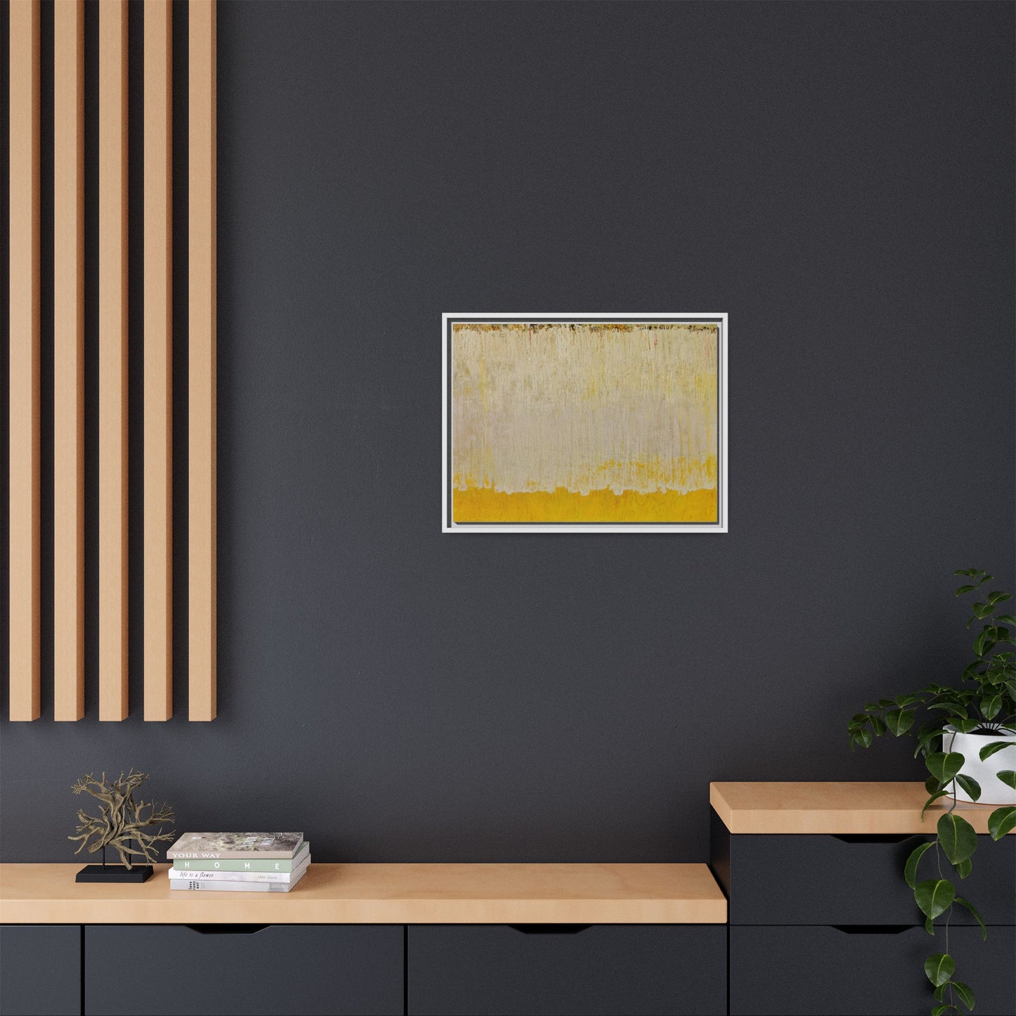 Follow by Christopher Le Brun Matte Framed Canvas Wall Art Print