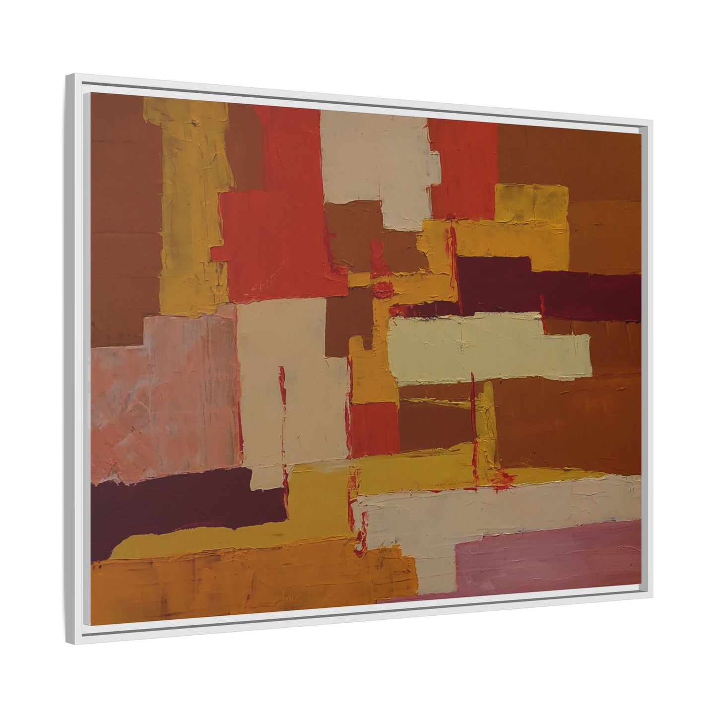 Tableau Confusion by Nicolae Calancea Framed Canvas Wall Art Print