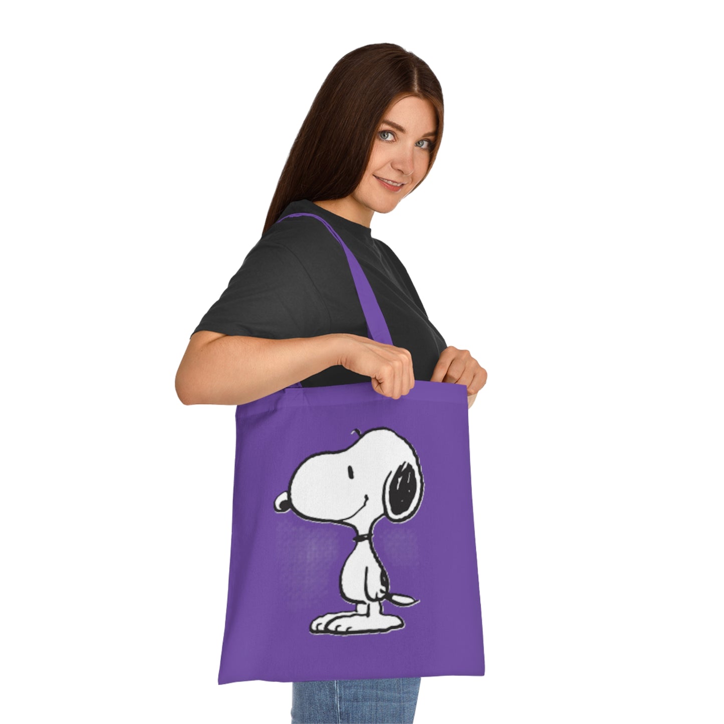 Classic Snoopy Cotton Tote Bag – Retro Peanuts Character Tote