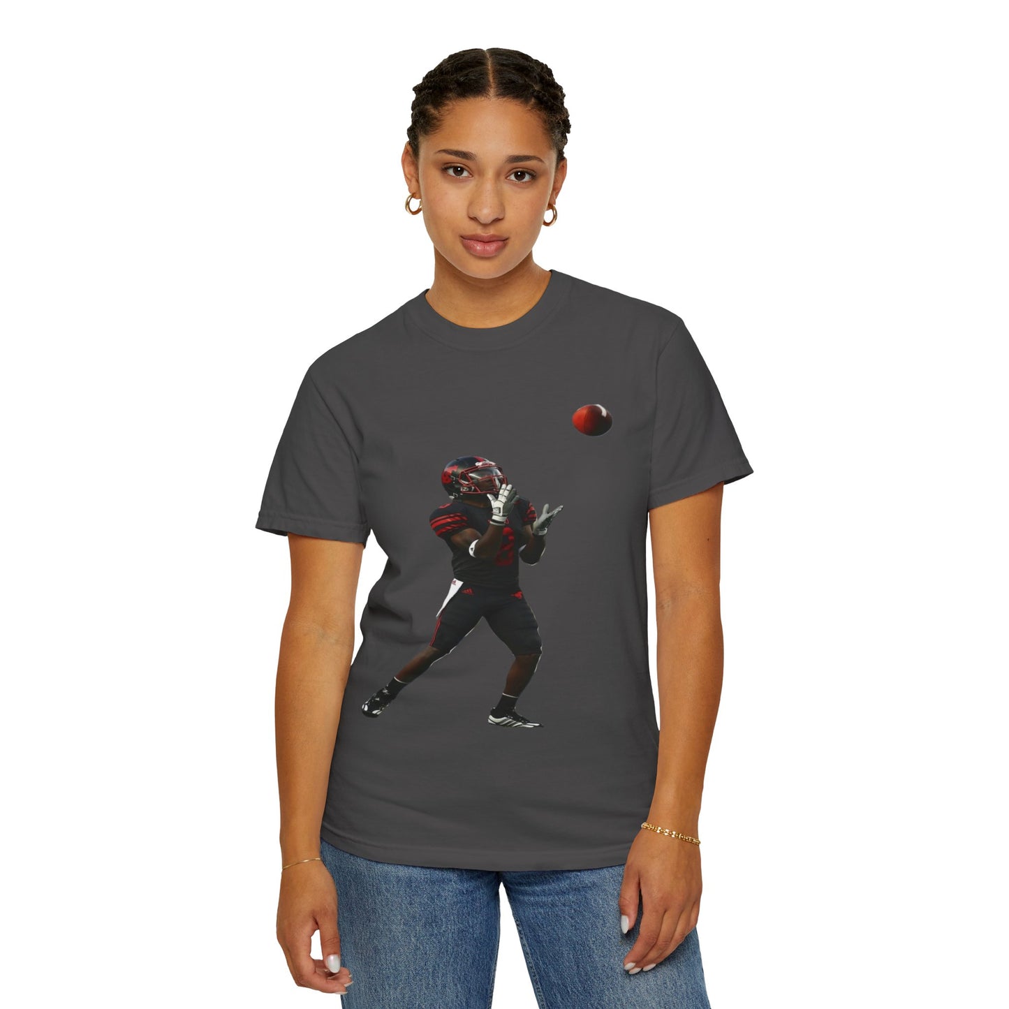 Football Player Catch T-Shirt