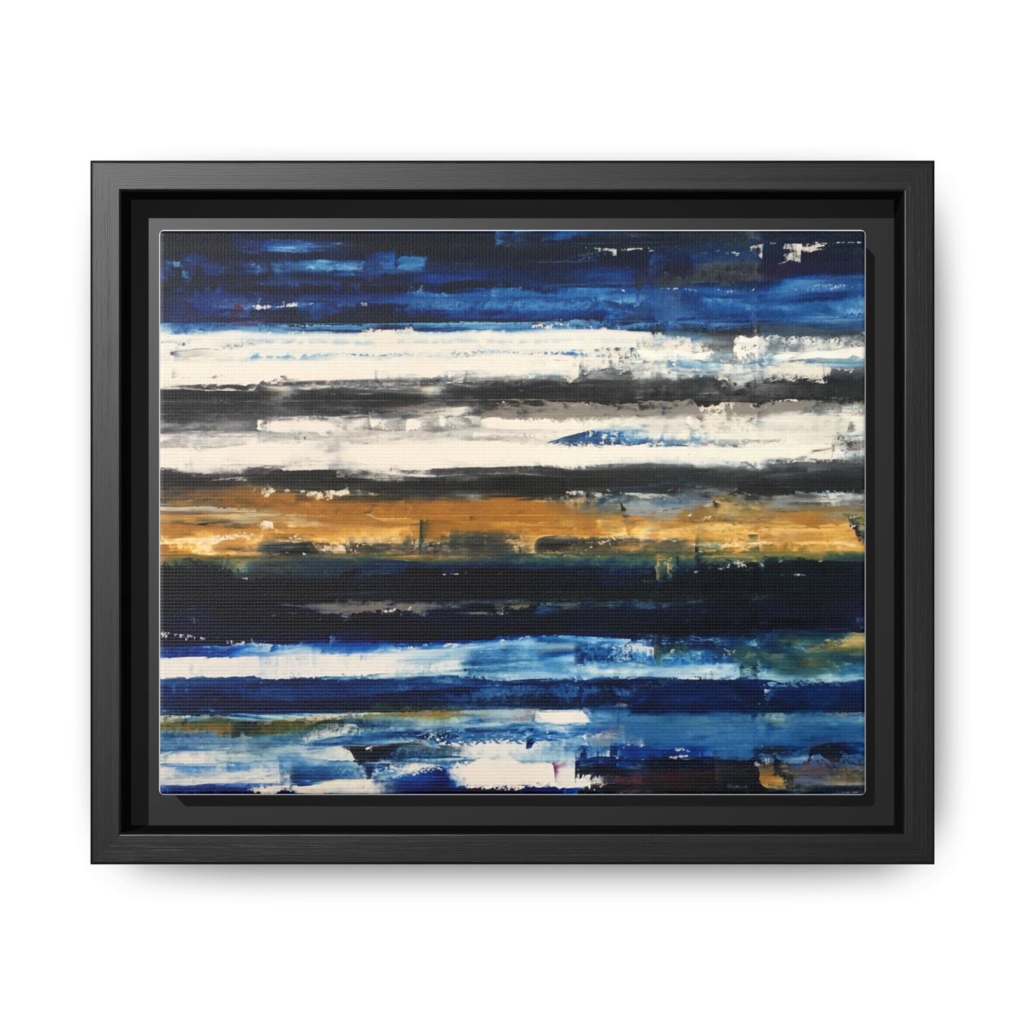 Tiny Buddha by Todd Williamson Framed Matte Canvas Abstract  Wall Art