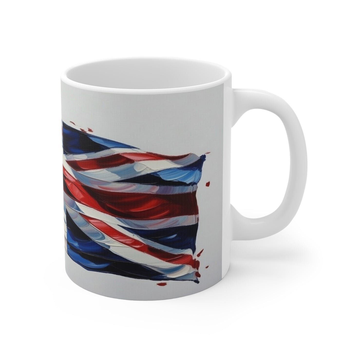 Union Jack Flag Mug — British Pride Tea Coffee Cup