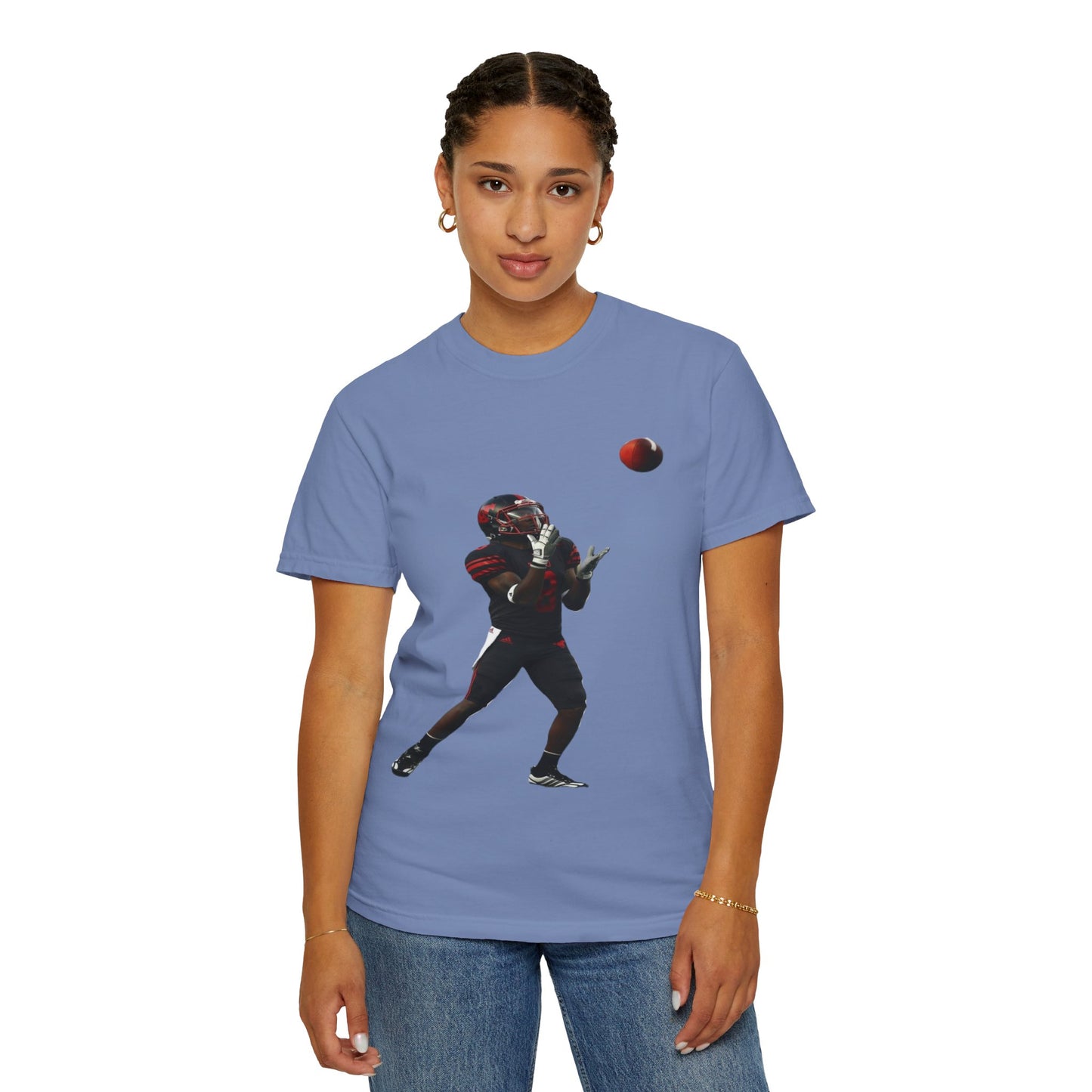 Football Player Catch T-Shirt