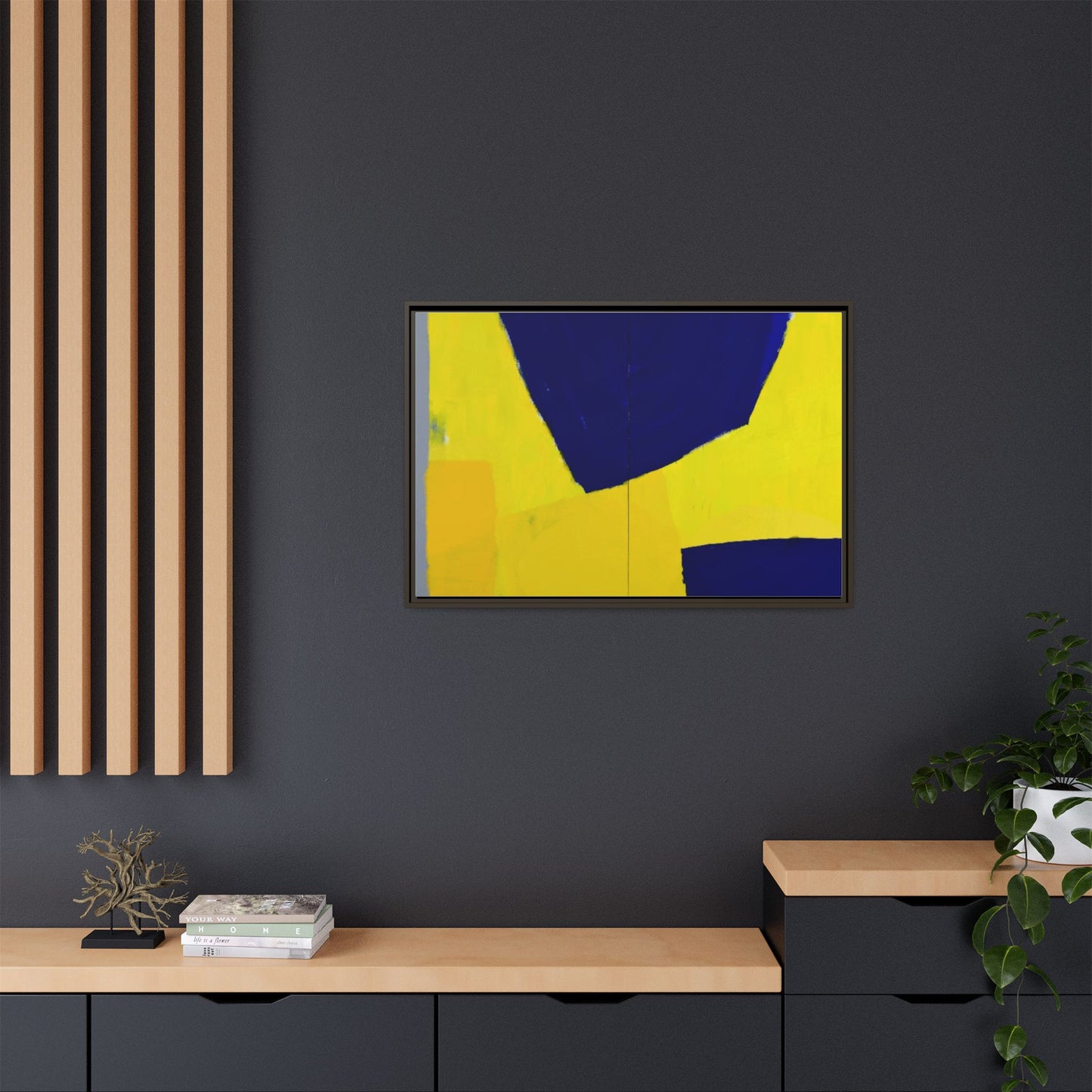 Lantenhammer by Lageplan Atelier Framed Modern Wall Art