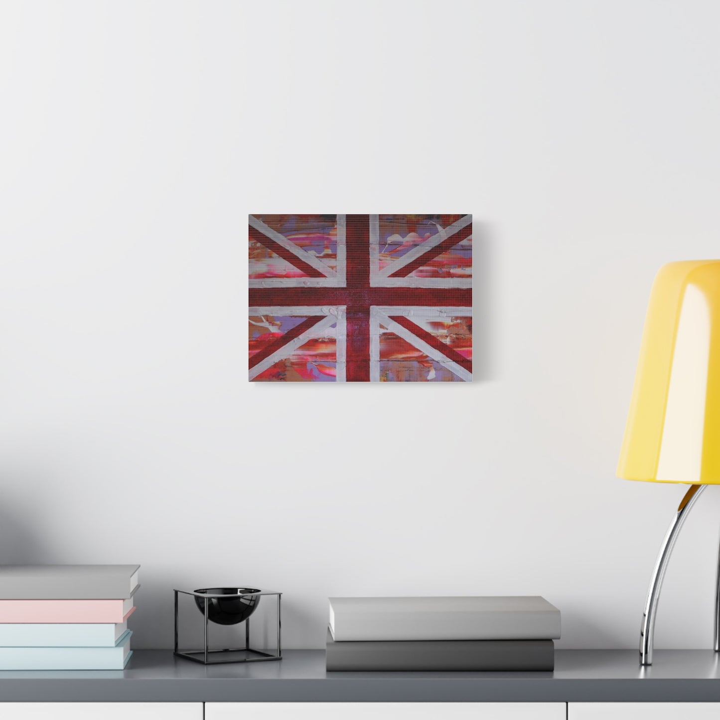 Union Jack is back! by Norman Barrett Matte Canvas Wall Art