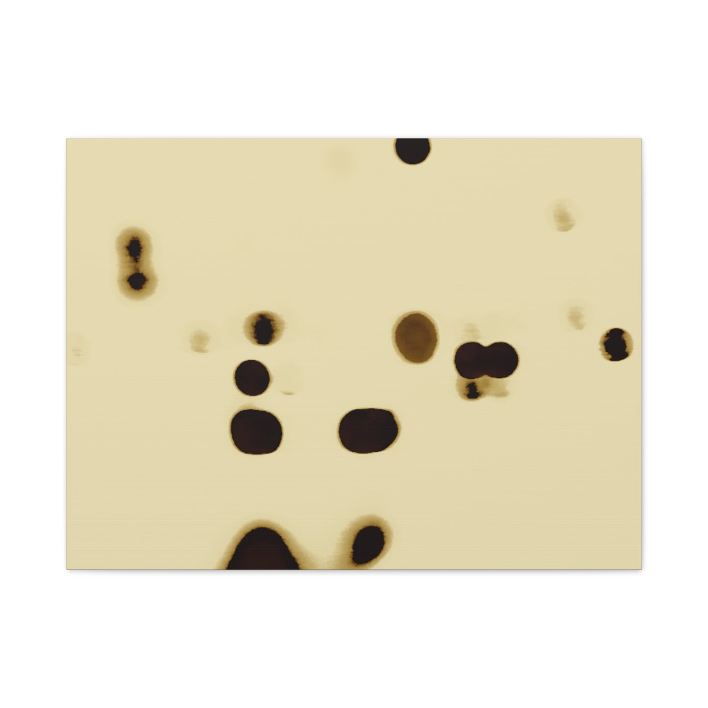 People Communicating by Unknown Abstract Matte Canvas Wall Art Print