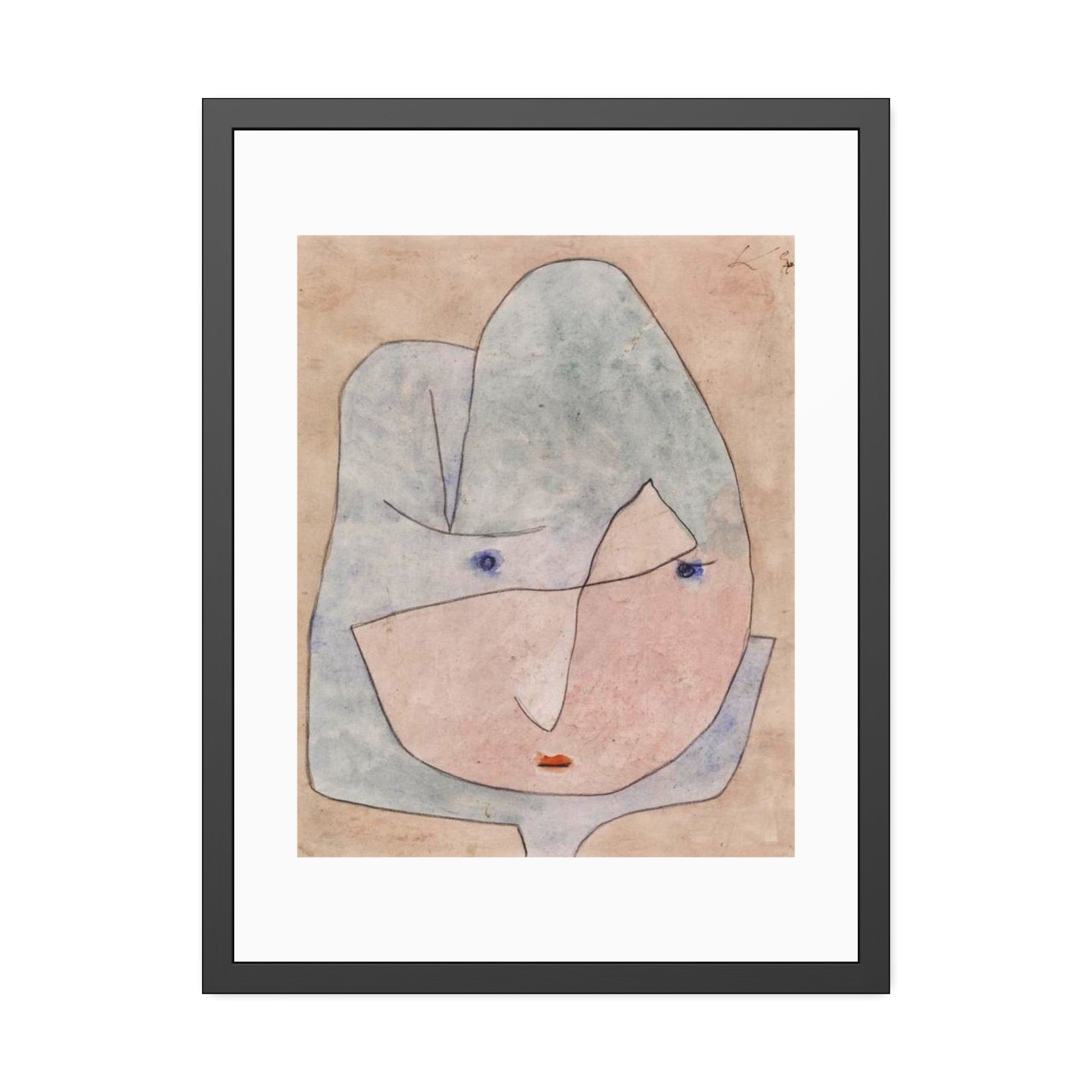 This Bloom is About to Wither by Paul Klee Framed Wall Art Poster