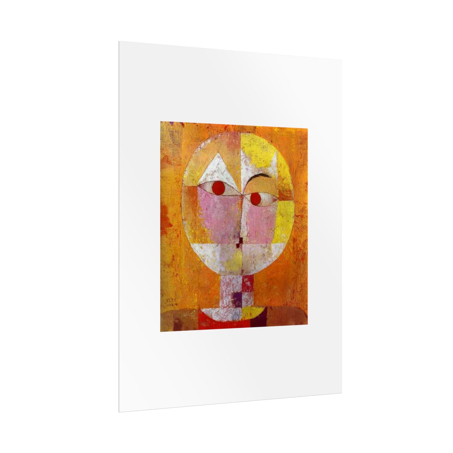 Senecio II by Paul Klee Wall Art Print