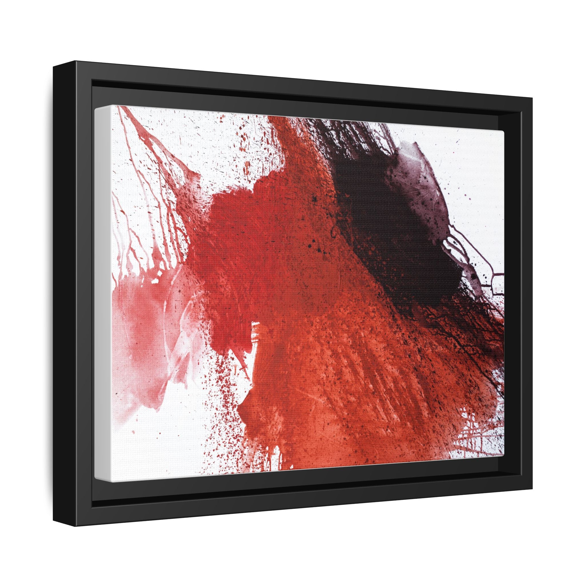 Flame by Natalija Miladinovic Matte Canvas Framed Wall Art
