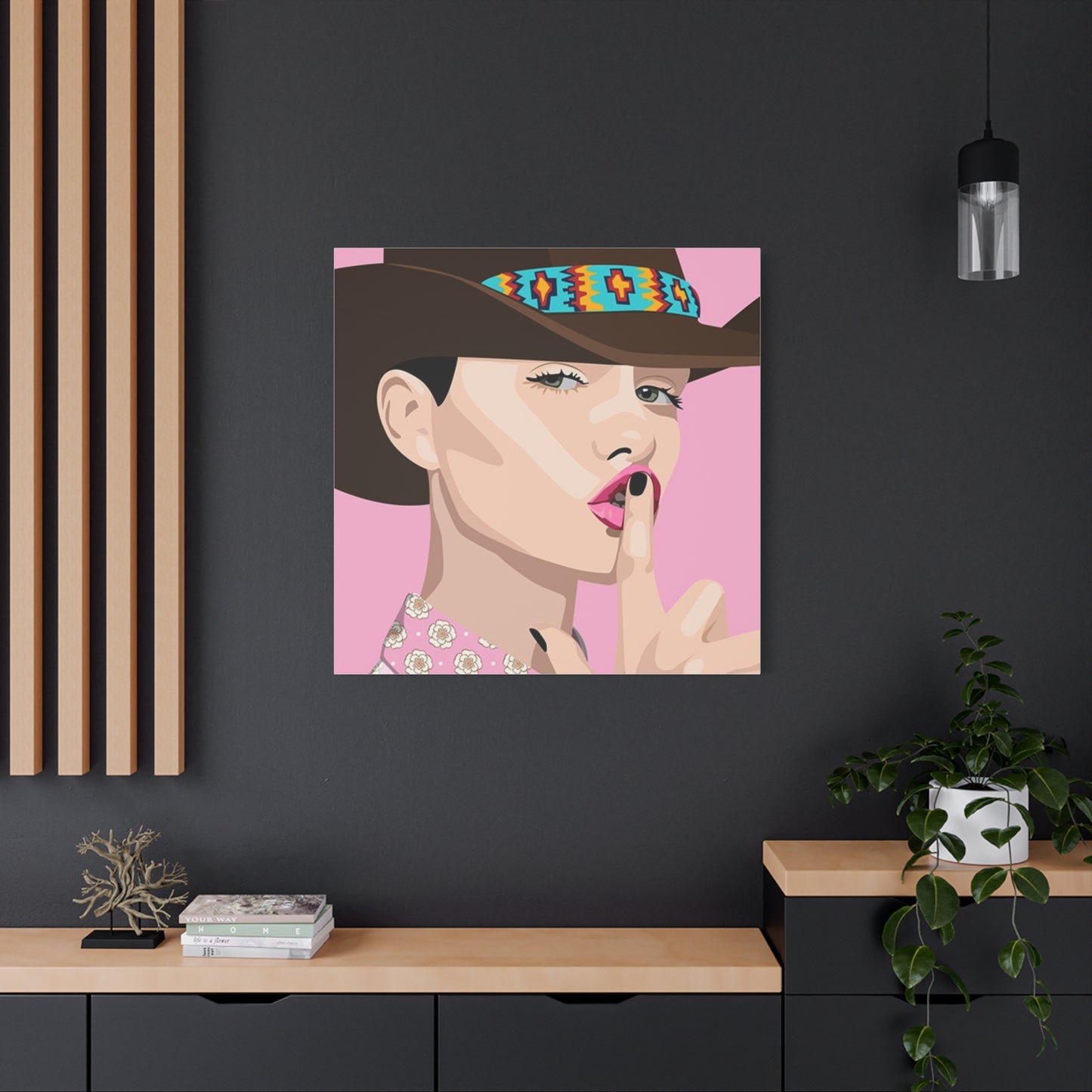 Vivid 63 by Orit Fuchs Canvas Wall Art Matte Stretched