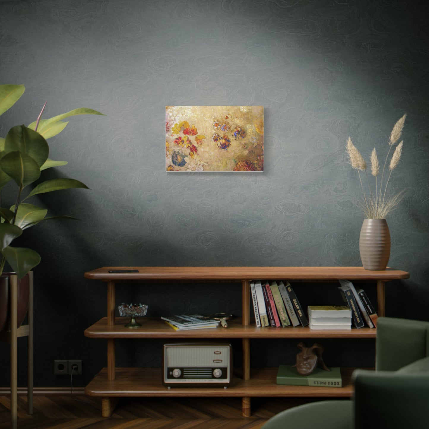 Andrevanb Panneau Décoratif by Odilon Redon Matte Canvas Wall Art Print