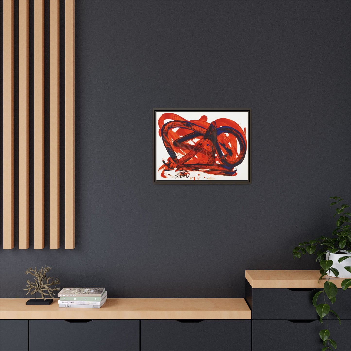 Barito 0138 by Heinz Hachel Matte Canvas Framed Wall Art