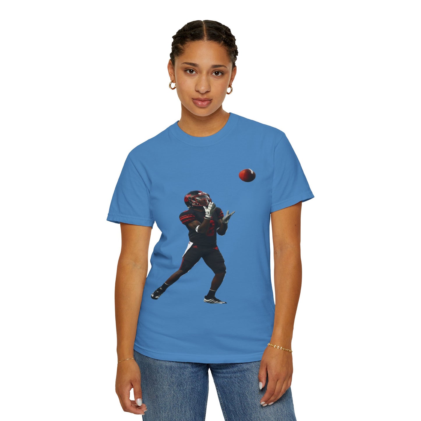 Football Player Catch T-Shirt
