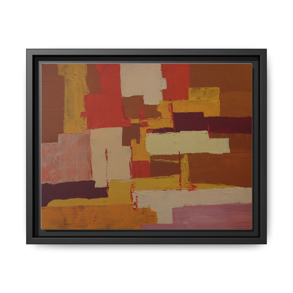 Tableau Confusion by Nicolae Calancea Framed Canvas Wall Art Print